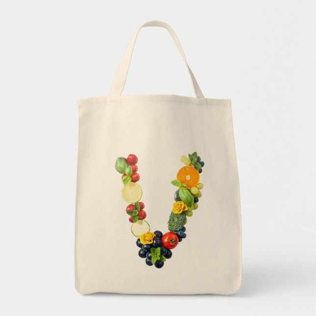 VeggieArt V-eggies Tote Bag (Front)