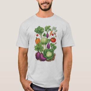 Veggies 4 gardening, gift, vegetables, gardener T-Shirt