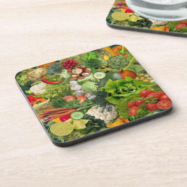 Veggies Coaster (Left Side)