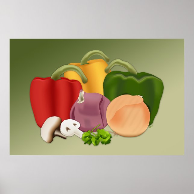 Veggies Poster (Front)