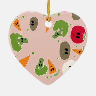 veggis swarm ceramic tree decoration