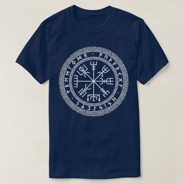 Vegvisir 14 T-Shirt (Design Front)