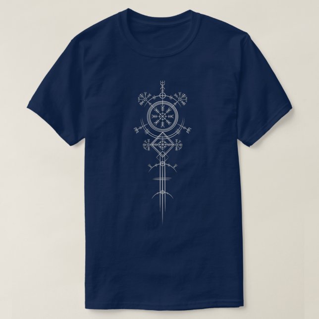 Vegvisir 18 T-Shirt (Design Front)