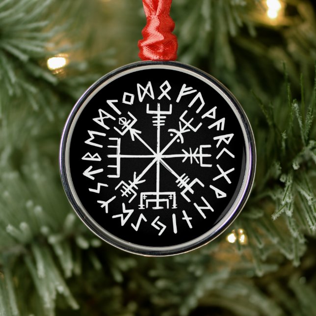 Vegvisir  metal tree decoration (Tree)