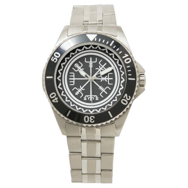 Vegvisir Protection Compass Designer Watch (Front)