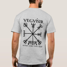 Vegvisir "Viking compass" (black)