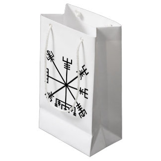 Vegvisir Viking Symbol Small Gift Bag
