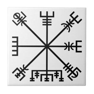 Vegvisir Viking Symbol Tile