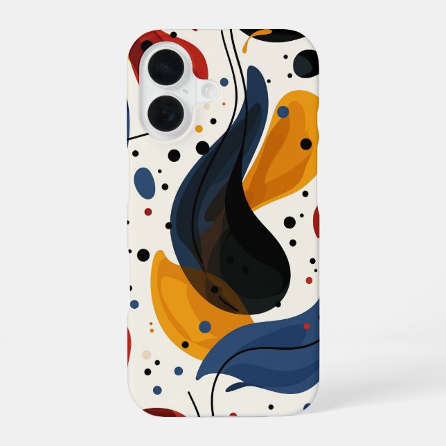 Veil Burn iPhone 16 Case (Back)