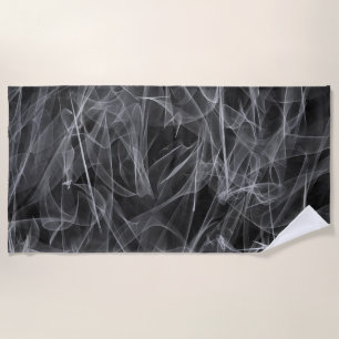 Veil like a X-ray image Beach Towel