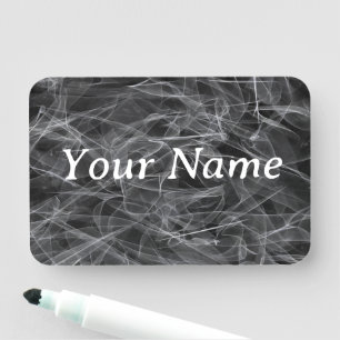 Veil like a X-ray image      Name Tag