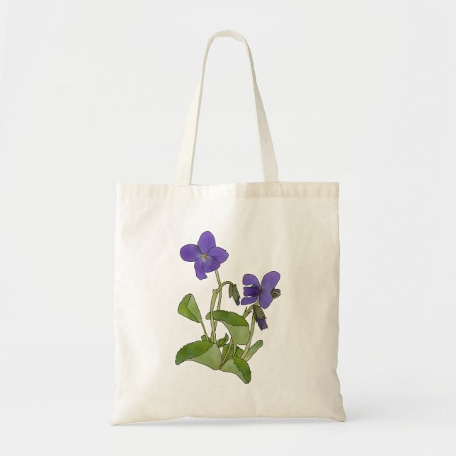 Veilchen  tote bag (Front)