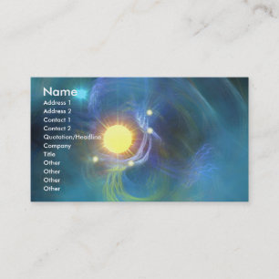 VEILED BUSINESS CARD