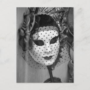 Veiled Mannequin Postcard