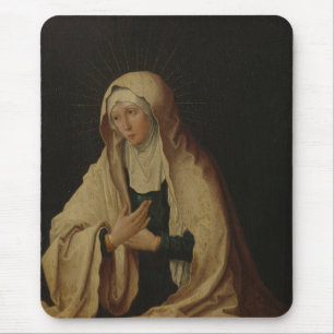 Veiled Virgin Mary (by Lucas van Leyden) Mouse Pad