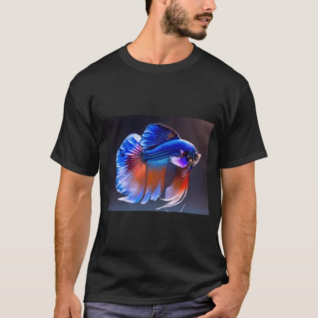 Veiltail Betta T-Shirt (Front)