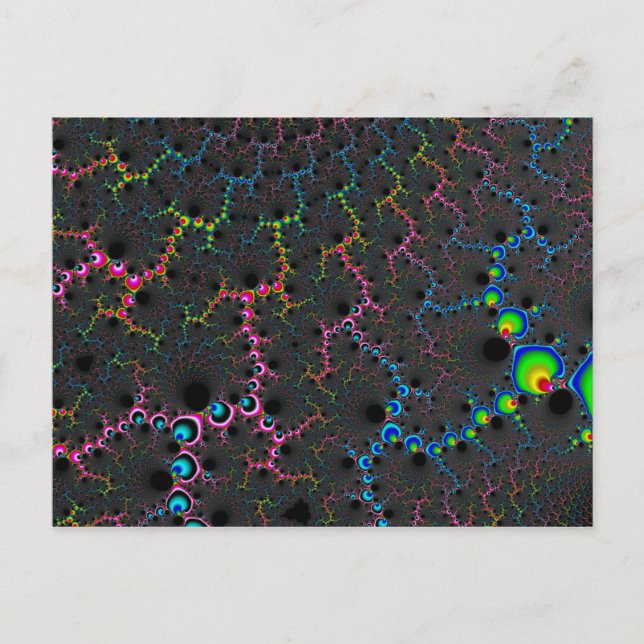 Veins - Fractal Art Postcard (Front)