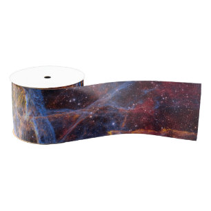 Vela Supernova Remnant Grosgrain Ribbon