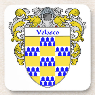 Velasco Coat of Arms/Family Crest Coaster