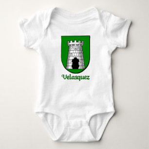 Velasquez Family Shield Baby Bodysuit