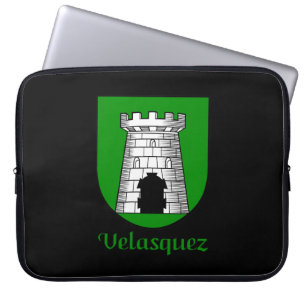 Velasquez Family Shield Electronics Bag