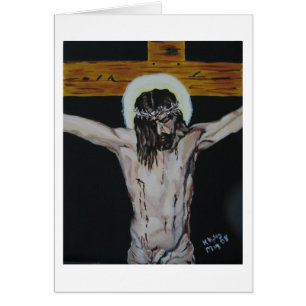 Velazquez Crucifixion study card