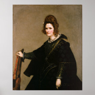 Velázquez - Portrait Of A Lady Poster