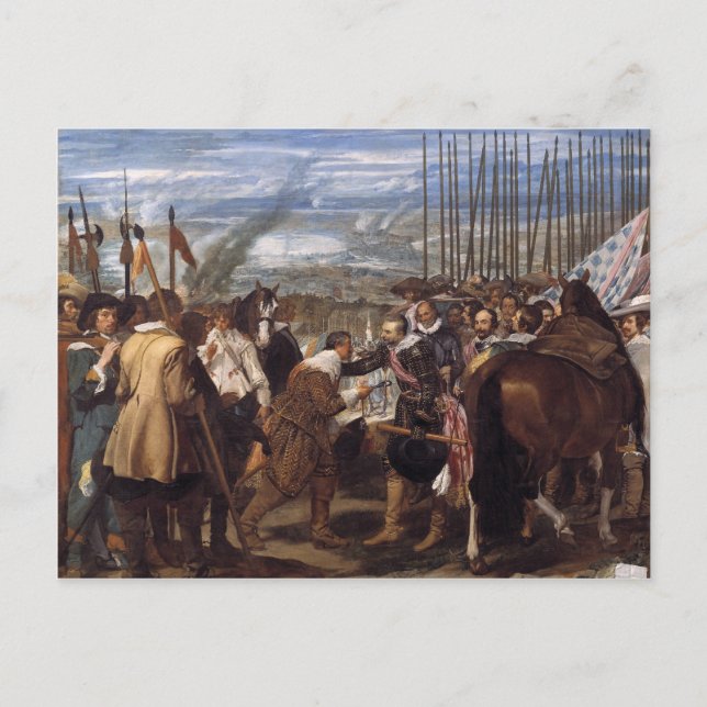 Velazquez-The Surrenderof Breda Postcard (Front)