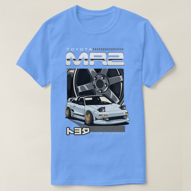 Veleg TE37 on Toyota MR2 TShirt (Design Front)