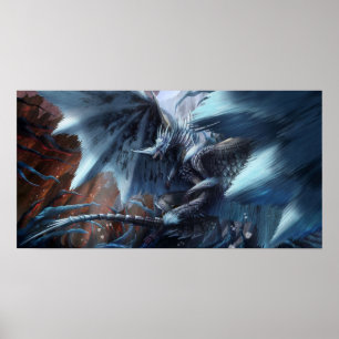Velkhana Monster Hunter World Iceborne Poster