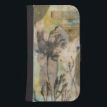 Vellum Floral II Samsung S4 Wallet Case<br><div class="desc">Floral</div>