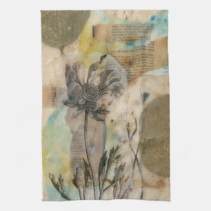 Vellum Floral II Tea Towel
