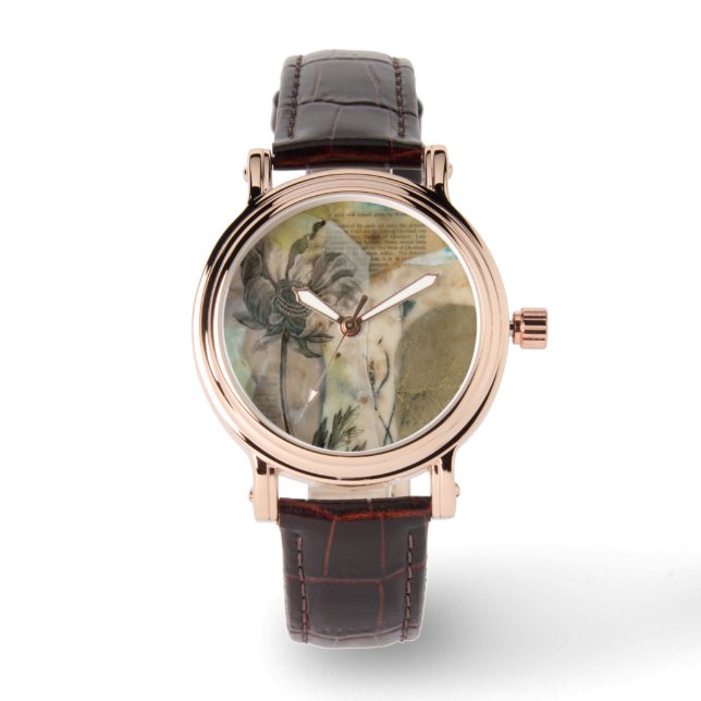 Vellum Floral II Watch (Front)