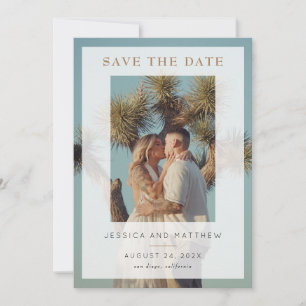 Vellum Overlay Full Photo Save the Date