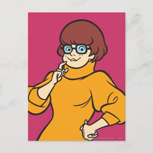 Velma Solves The Case Postcard (Front)