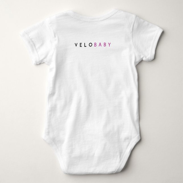 Velo Femmes Baby Bodysuit (Back)