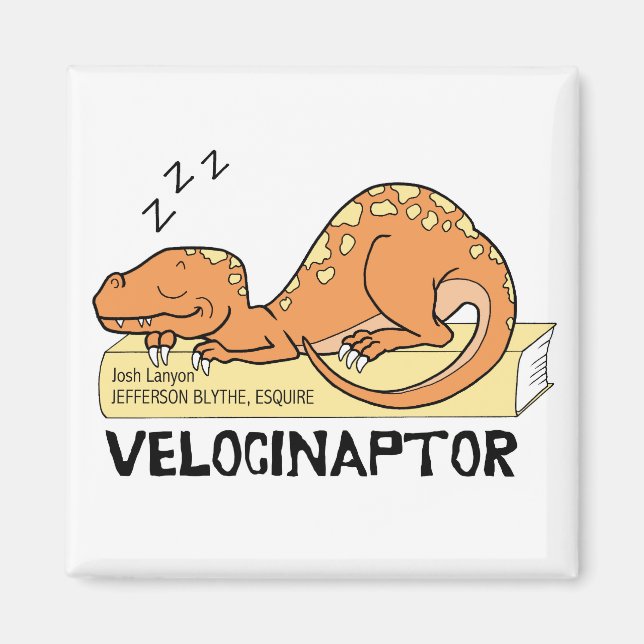 Velocinaptor magnet (Front)