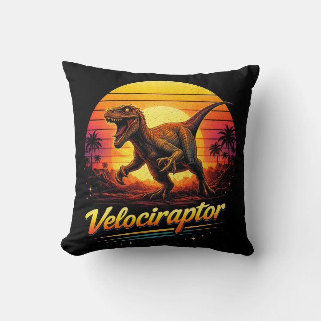 Velociraptor Cushion (Front)