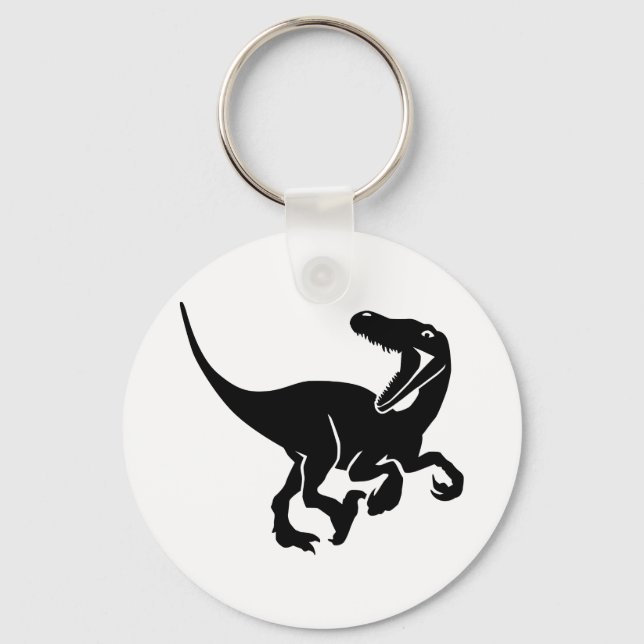 Velociraptor dinosaur key ring (Front)