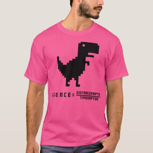 Velociraptor funny equation 6 T-Shirt