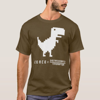Velociraptor funny equation 7 T-Shirt