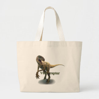 Velociraptor Large Tote Bag