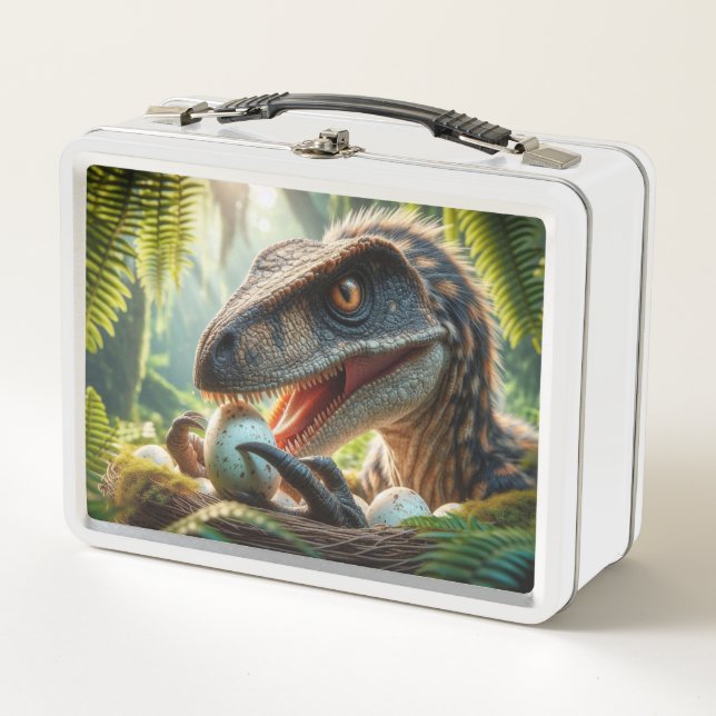 Velociraptor Lunch Box (Front)