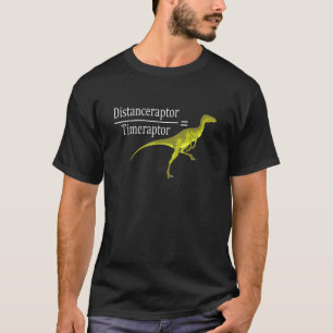 Velociraptor Math Funny Dinosaur Tee Shirt