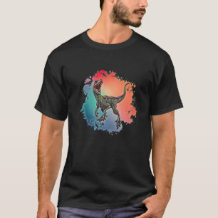 Velociraptor Motif Raptor Dinosaurs Prehistoric Pr T-Shirt