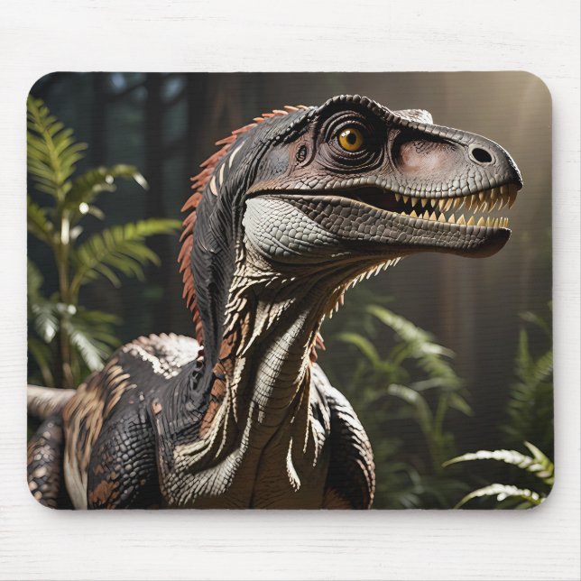 Velociraptor Mouse Pad (Front)