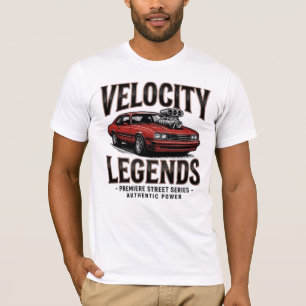 Velocity Legends Muscle Car Power Premium Streetwe T-Shirt