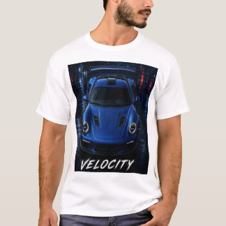 Velocity Redefined Sports Car Graphic T-Shirt
