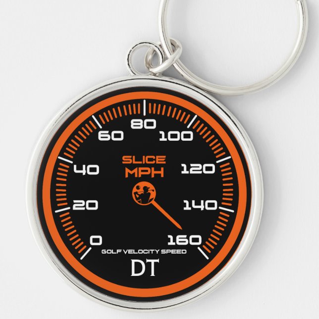 Velocity Speed Golf Geek Key Ring (Front)