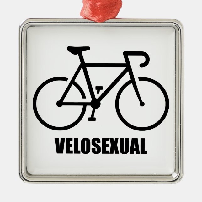 Velosexual Metal Tree Decoration (Front)